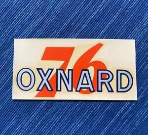 Vintage Union 76 Oil Oxnard California Water Decal Travel Souvenir Gas Station